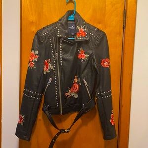 American Eagle - Leather Jacket Size S
